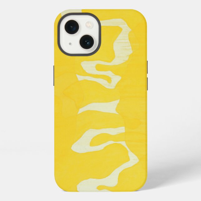 Funda Para iPhone Viaje amarillo (Reverso )