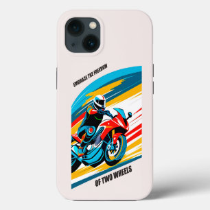 Viaje en motocicleta retro a través del desierto d