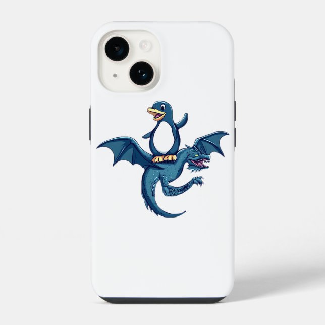 Funda Para iPhone Viaje Linux (Reverso )