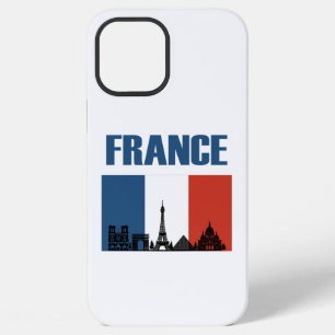 Funda Para iPhone 12 Pro Max Viajes a Francia - horizonte de la ciudad de París