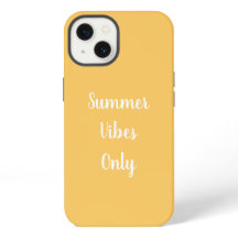 Vibes de verano amarillas y blancas sólo tipografí