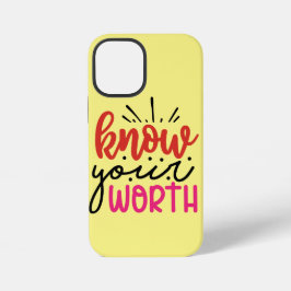 Funda Para iPhone 12 Mini Vibes positivas | Cita motivacional
