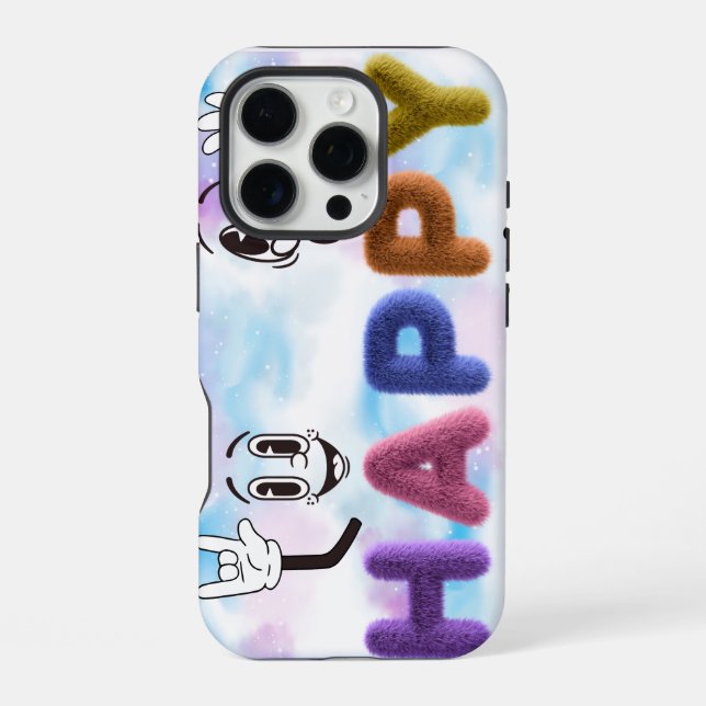 Funda Para iPhone Vibraciones Felices (Reverso )