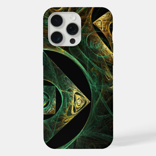 Funda Para iPhone Vibraciones mágicas Resumen de arte (Reverso )