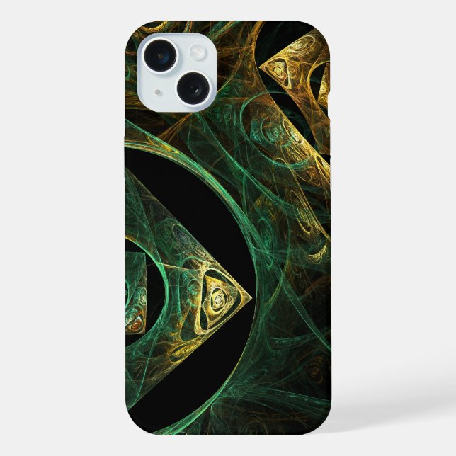 Funda Para iPhone Vibraciones mágicas Resumen de arte (Reverso )