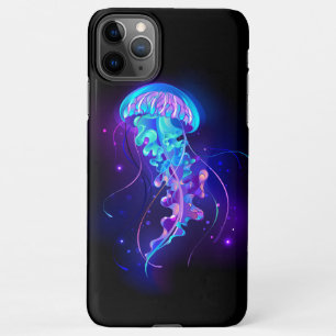 Funda Para iPhone 11Pro Max Vibrante color Glustre medusas