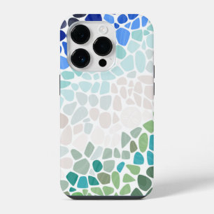 Funda Para iPhone 14 Pro Vidrio de Mar Colorido