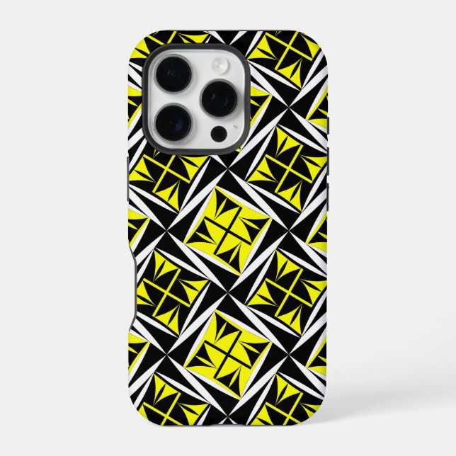 Funda Para iPhone Vientos sagrados en amarillo (Reverso )