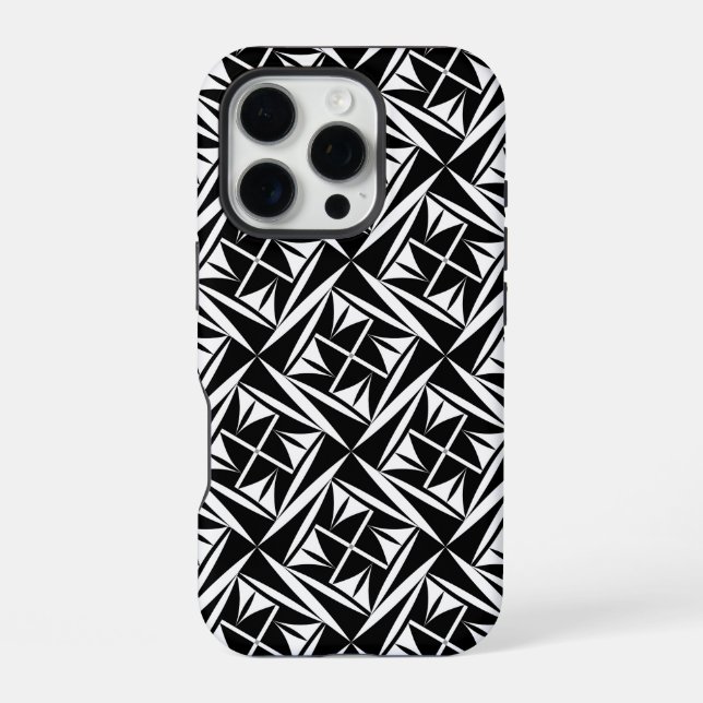Funda Para iPhone Vientos sagrados en B/W (Reverso )