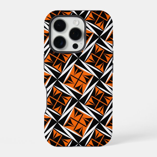 Funda Para iPhone Vientos sagrados en Naranja (Reverso )