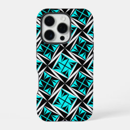 Funda Para iPhone 16 Pro Vientos sagrados en turquesa