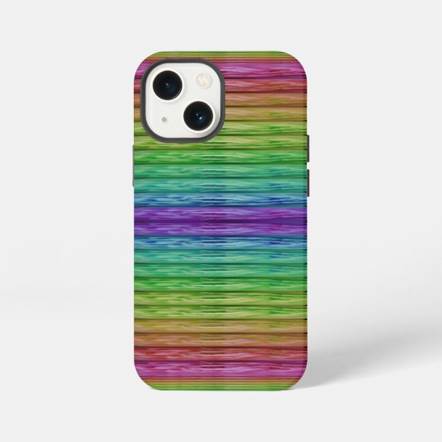 Funda Para iPhone Vigas arco iris (Reverso )