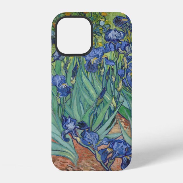 Funda Para iPhone Vincent Van Gogh - Lirios (Reverso )