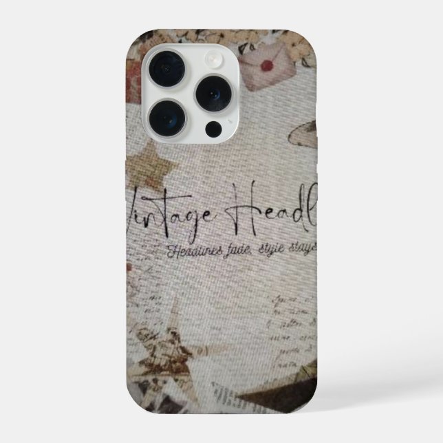 Funda Para iPhone Vintage  (Reverso )