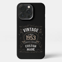 Vintage 1953 Limited Edition Personalizado hecho