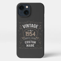 Vintage 1954 Limited Edition Personalizado hecho