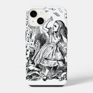 Funda Para iPhone 14 Vintage Alicia en el País de las Maravillas, Carta