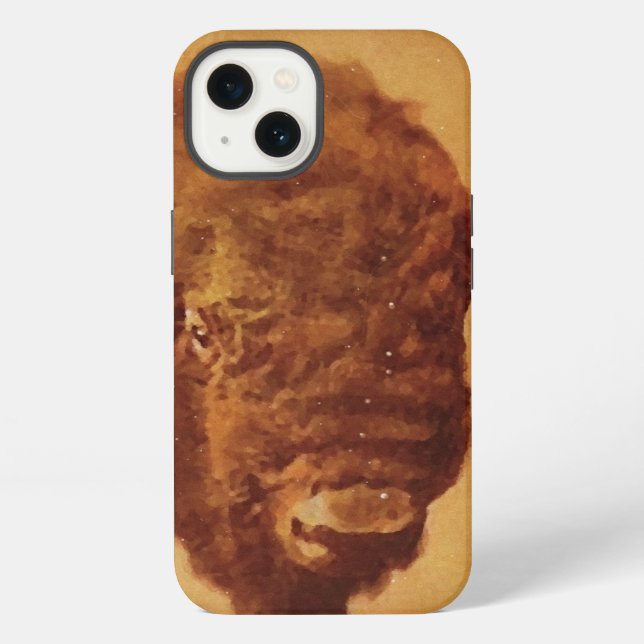 Funda Para iPhone Vintage Búfalo (Reverso )
