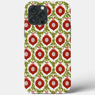 Funda Para iPhone 13 Pro Max Vintage Christmas - Retro Glass Ball