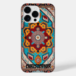 Funda Para iPhone 14 Pro Max Vintage de alfombra persa