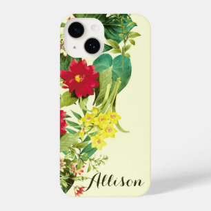 Funda Para iPhone 14 Vintage Floral