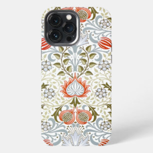 Funda Para iPhone 13 Pro Max Vintage Floral Wallpaper de William Morris (1879)