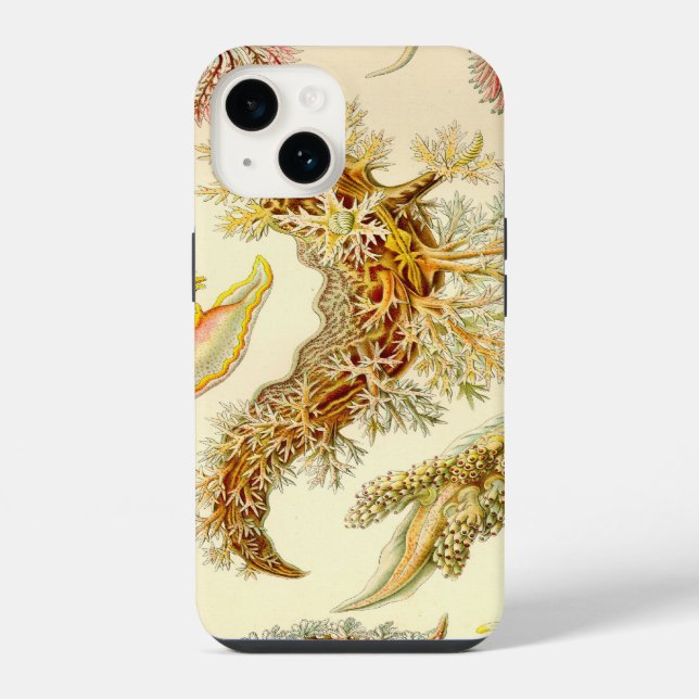 Funda Para iPhone Vintage Haeckel (Reverso )