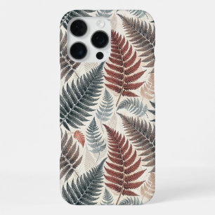Funda Para iPhone 16 Pro Max Vintage-style botanical fern leaves