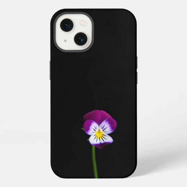 Funda Para iPhone Violet Flower iphcnm (Reverso )