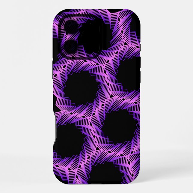 Funda Para iPhone Violet Gridlock (Reverso )
