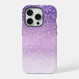Violeta Lila Púrpura Pastel Triple Glitter Ombre