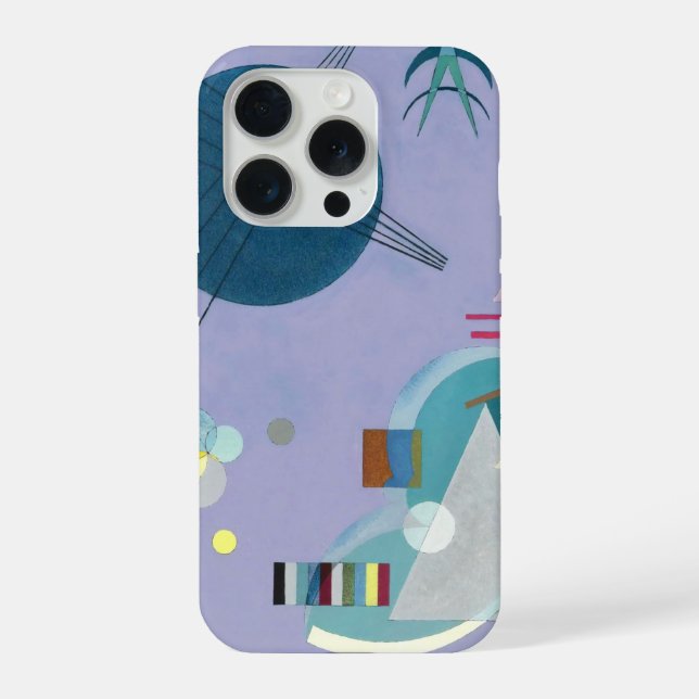 Funda Para iPhone Violeta - Verde, Kandinsky — 1926  (Reverso )