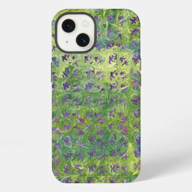Funda Para iPhone Violetas Dulces 2012 (Reverso )