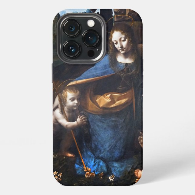 Funda Para iPhone Virgen de las Rocas (Reverso )