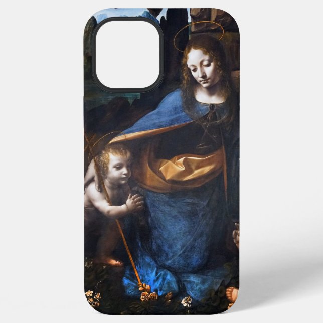 Funda Para iPhone Virgen De Las Rocas (Reverso )