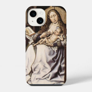 Funda Para iPhone 14 Virgen del Renacimiento Flamenco y el Niño