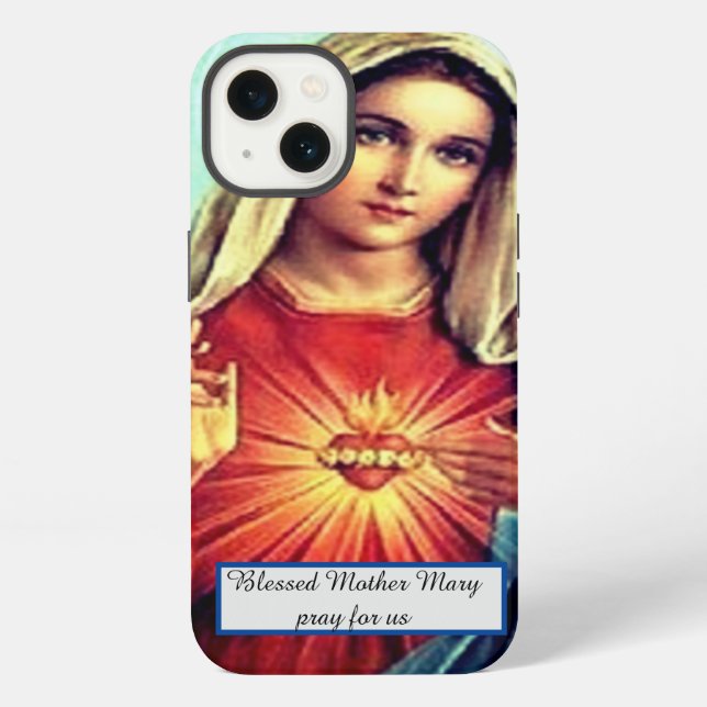 Funda Para iPhone Virgen María (Reverso )