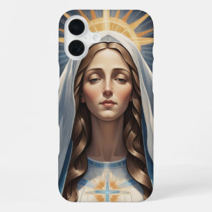 Funda Para iPhone 16 Plus Virgen María Católica Católica Sacra Regalo Devoci