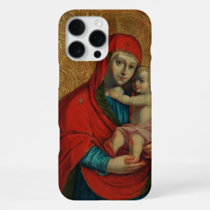 Funda Para iPhone 16 Pro Max Virgen María y Niño Jesús por Jan Rombauer