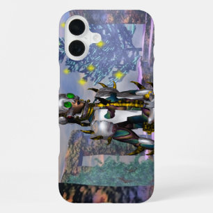 FUNDA PARA iPhone 16 PLUS VISIÓN DE AÑO NUEVO DE UN CIBORG