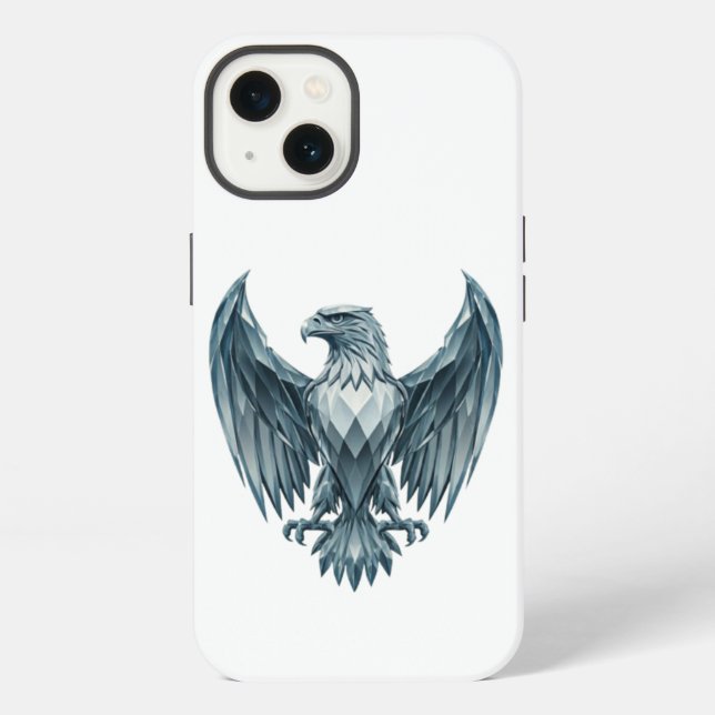 Funda Para iPhone Visión de cristal águila (Reverso )