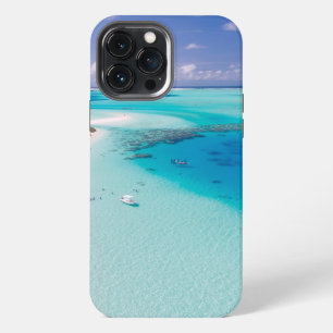 Funda Para iPhone 13 Pro Max Vista aérea de la playa