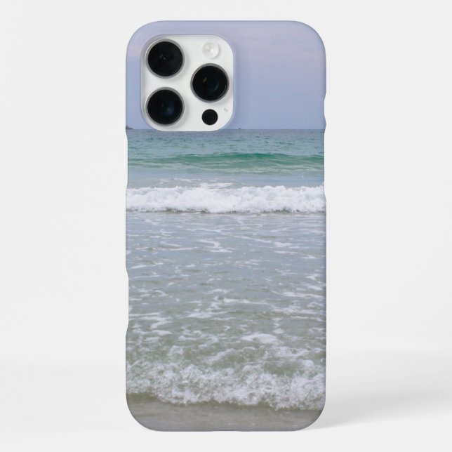 Funda Para iPhone Vista al mar y olas (Reverso )