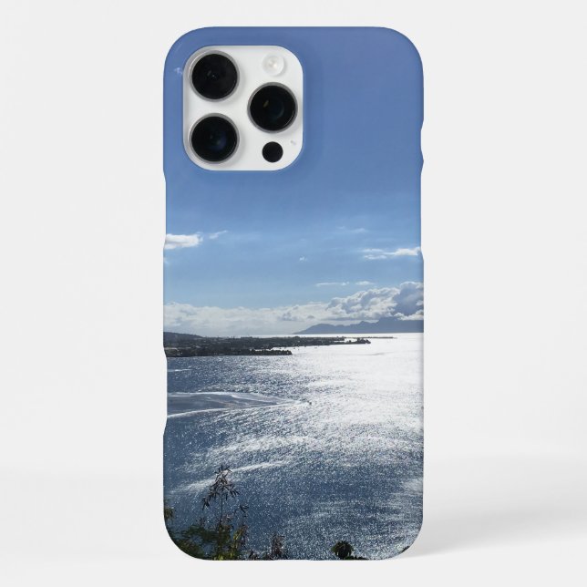 Funda Para iPhone Vista marítima (Reverso )