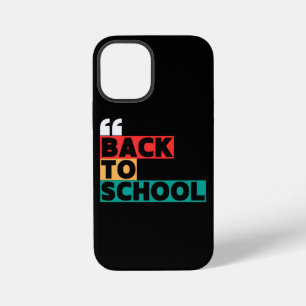 Funda Para iPhone 12 Mini Volver a la escuela con un toque clásico y elegant