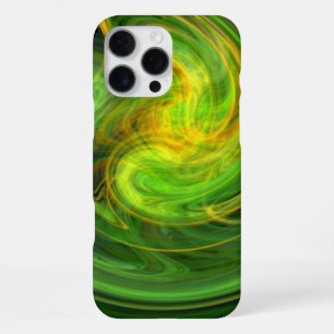 Funda Para iPhone 16 Pro Max VORTEX LUMINOSO, verde vibrante