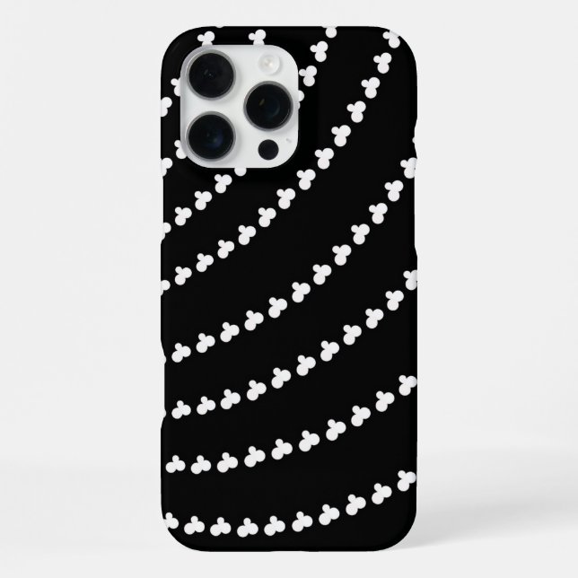 Funda Para iPhone Vórtice Blanco (Reverso )