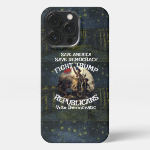 Funda Para iPhone 13 Pro VoteAhora Político Patriótico Trump Partido Republ