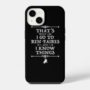 Funda Para iPhone 14 Voy a Ren Faires y Sé Cosas