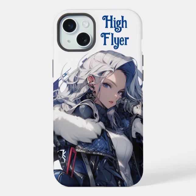 Funda Para iPhone Vuelo Alto  (Reverso )